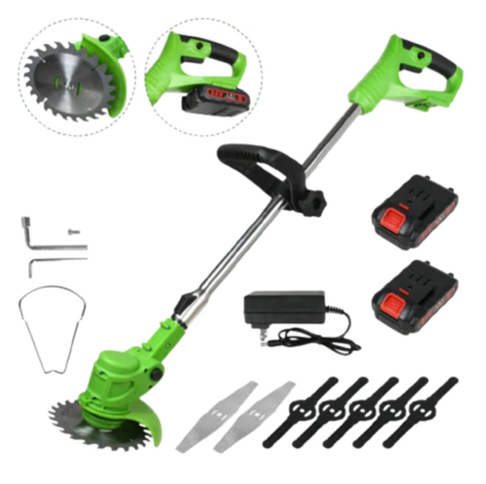 Powerful Electric Battery Operated Cordless Weed Eater / Grass Trimmer 3