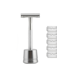 PrecisionBlade | 5-Blade Luxury Razor Set in Rose Gold, Silver & Black 2
