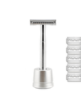 PrecisionBlade | 5-Blade Luxury Razor Set in Rose Gold, Silver & Black 3