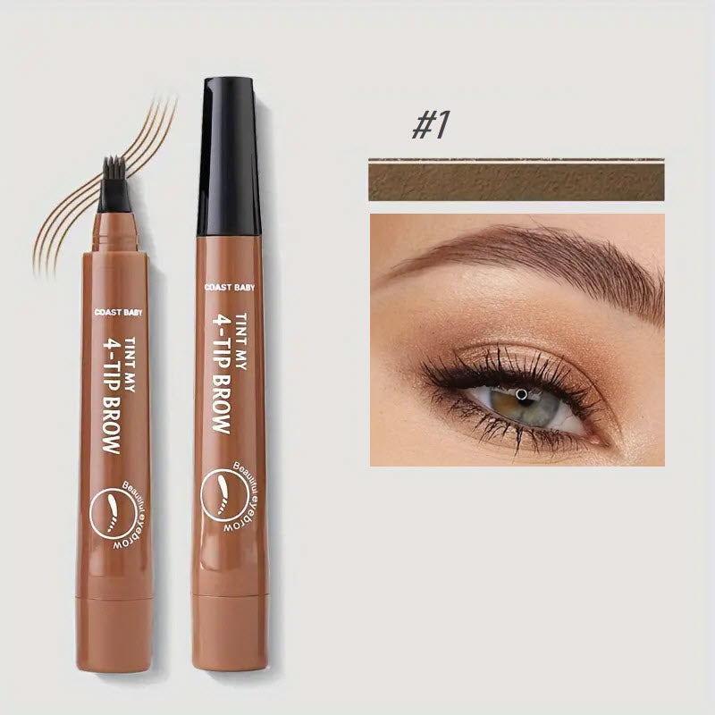 Precision Eyebrow Pen for Flawless Defined Brows – Dark Brown, Smudge-Proof, Easy Application 1