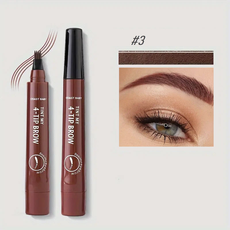 Precision Eyebrow Pen for Flawless Defined Brows – Dark Brown, Smudge-Proof, Easy Application 10