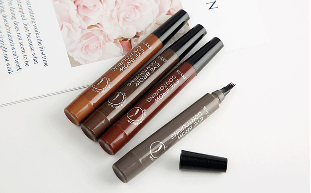 Precision Eyebrow Pen for Flawless Defined Brows – Dark Brown, Smudge-Proof, Easy Application 3