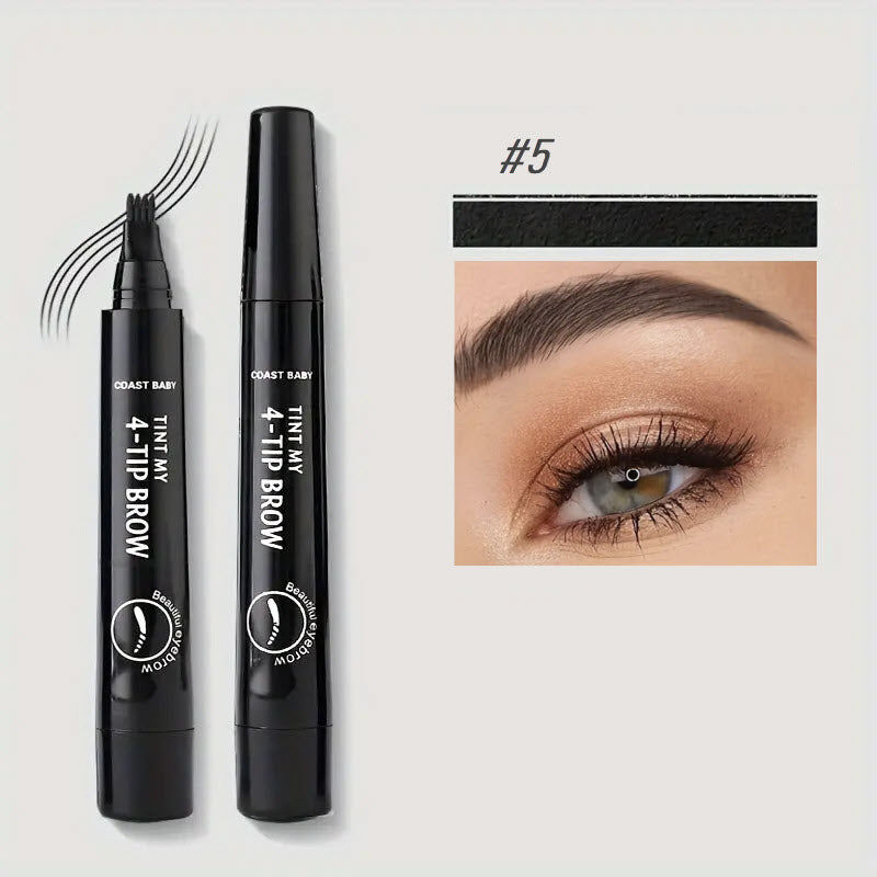 Precision Eyebrow Pen for Flawless Defined Brows – Dark Brown, Smudge-Proof, Easy Application 9