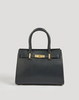 Premium Black Togo Leather Shoulder Bag – Chic and Versatile Women’s Handbag for Work, Travel, and Casual Use 0