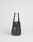 Premium Black Togo Leather Shoulder Bag – Chic and Versatile Women’s Handbag for Work, Travel, and Casual Use 2