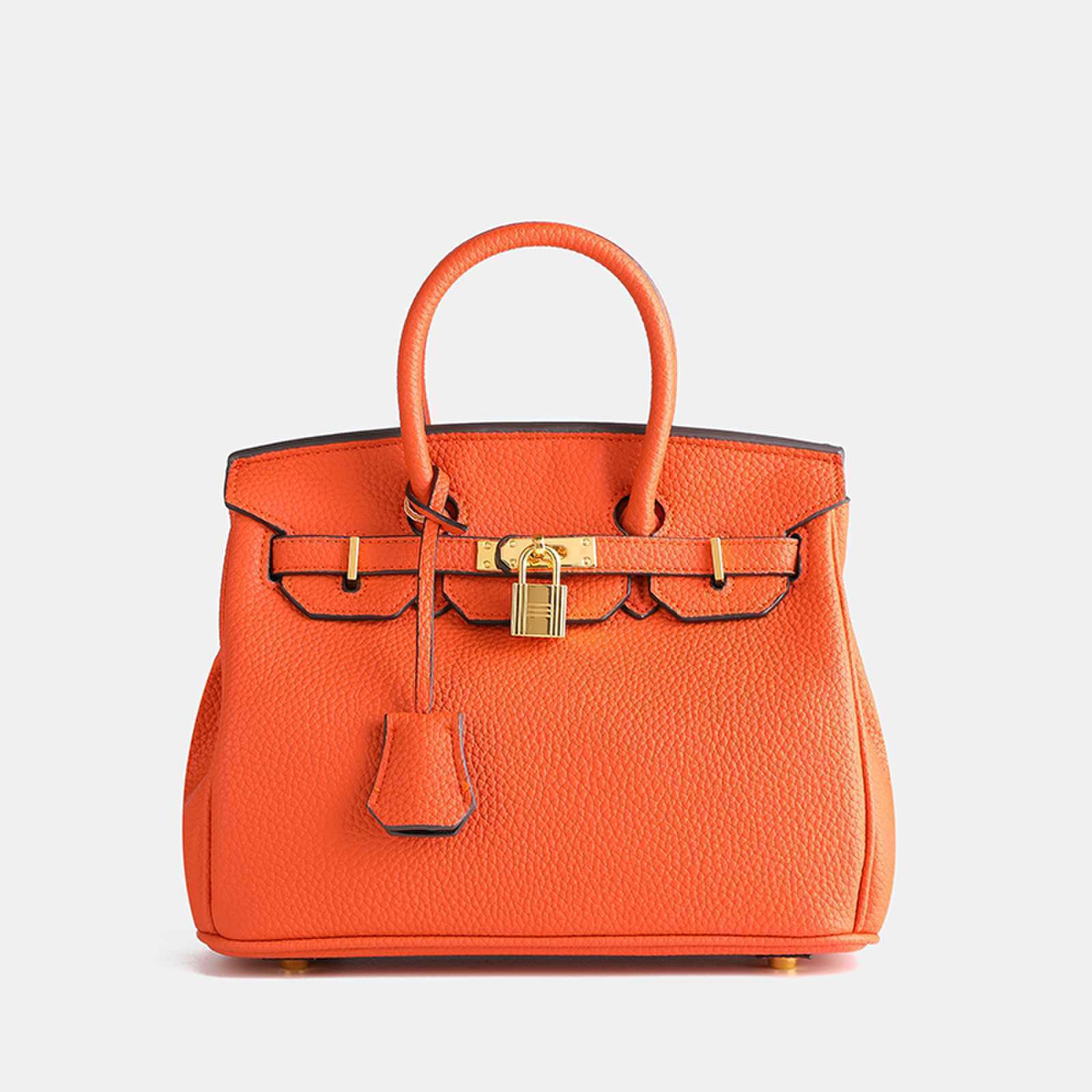 Premium Cowhide Leather Handbag with Zipped Pockets – Stylish and Durable Accessory for Every Occasion 9