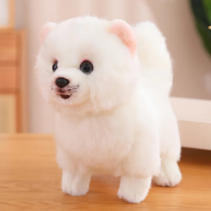 Premium Plush Pomeranian Stuffed Animal – Soft Realistic Dog Plushies for Kids, 12 Inches Tall 7