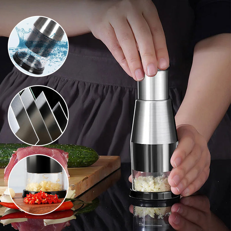 PressEase - Efficient Garlic Press for Quick Use 4