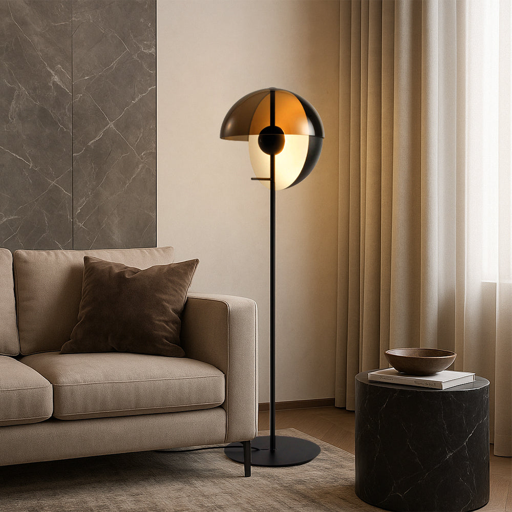 Prion | Modern Aesthetic Glass Floor Lamp 0