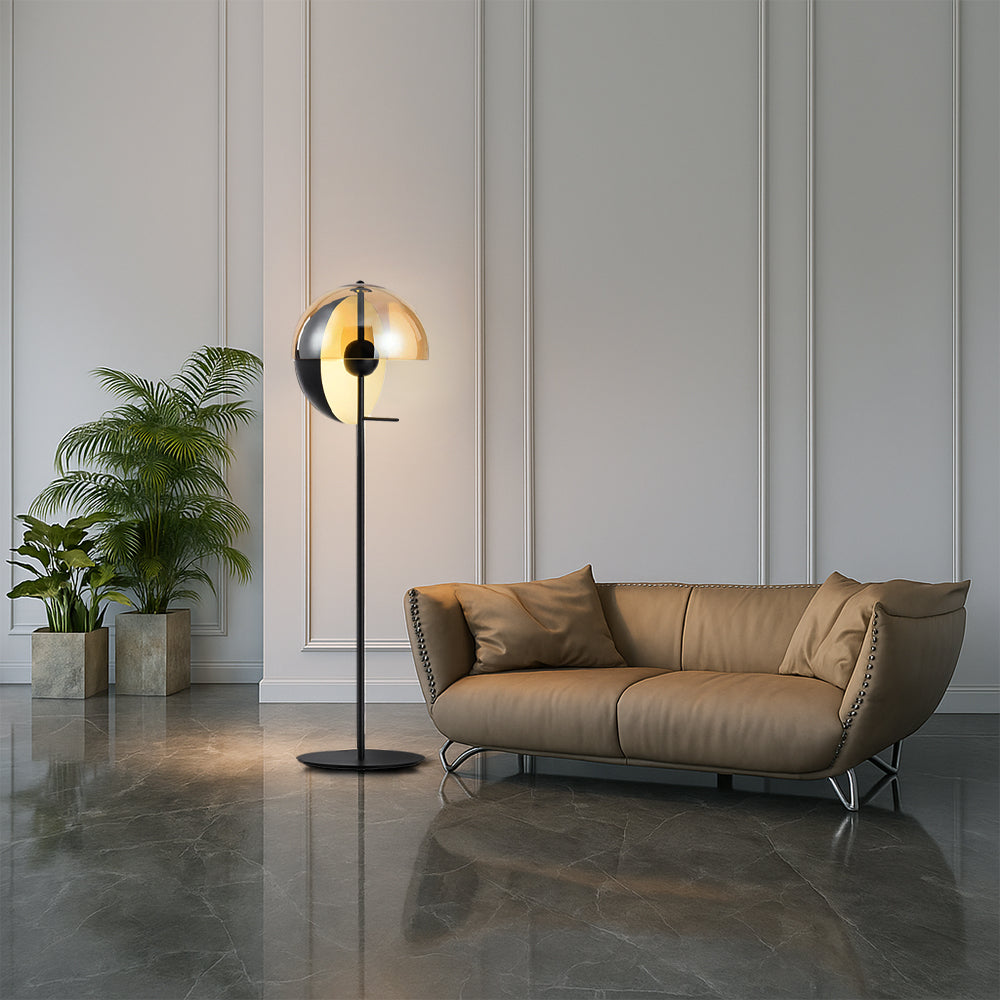 Prion | Modern Aesthetic Glass Floor Lamp 4