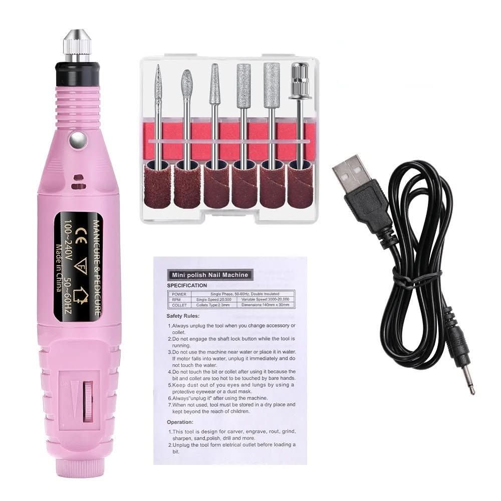 ProNail Expert | 6-in-1 Nail Care Set for Manicure & Pedicure Grooming 0