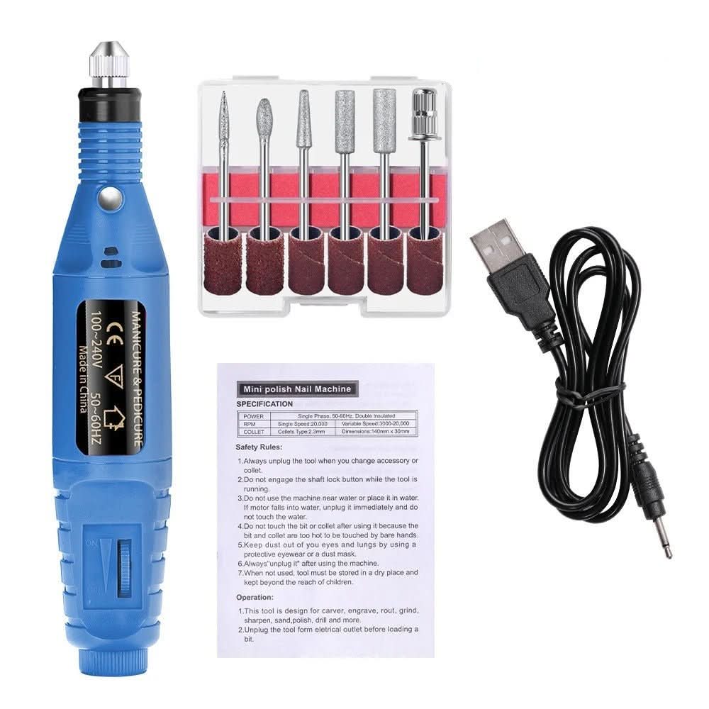 ProNail Expert | 6-in-1 Nail Care Set for Manicure &amp; Pedicure Grooming 7