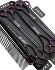 Professional Dog Grooming Scissors Set – Thinning Shears, Clipping Scissors for Easy Coat Care 0