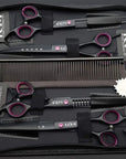 Professional Dog Grooming Scissors Set – Thinning Shears, Clipping Scissors for Easy Coat Care 2