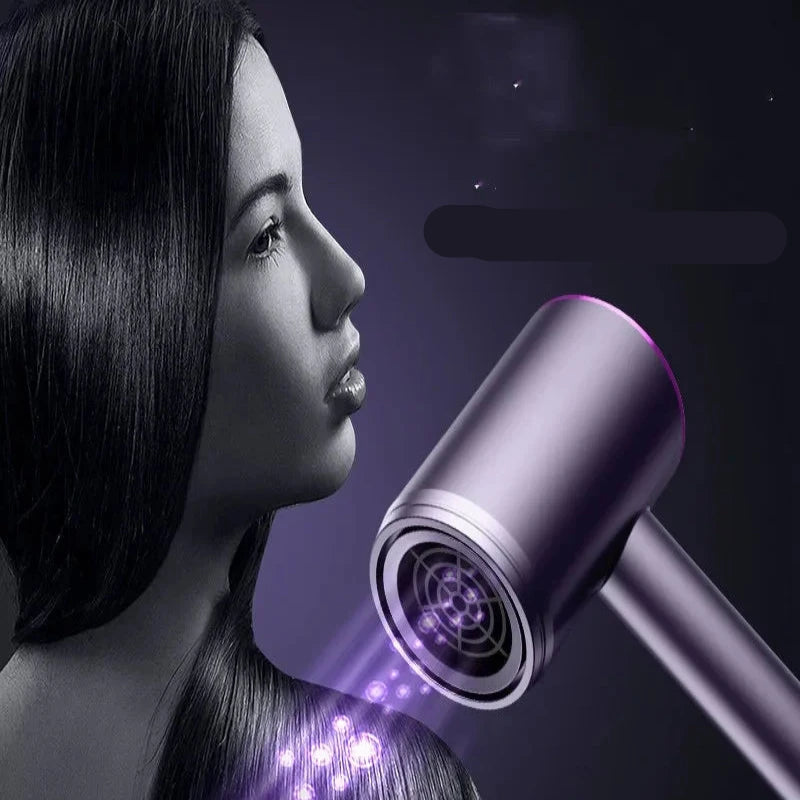 Professional Hair Dryer Brush High-Speed Quiet Ergonomic Design ABS 1