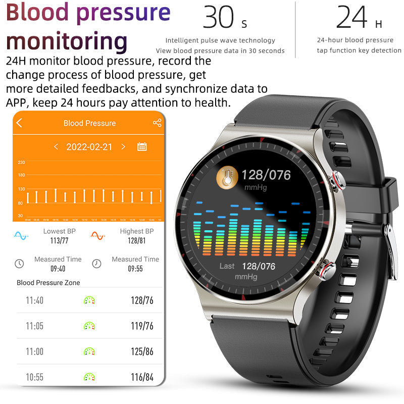 PulseSync | ECG Heart Rate & Oxygen Monitor Smartwatch with Fitness Tracking 1