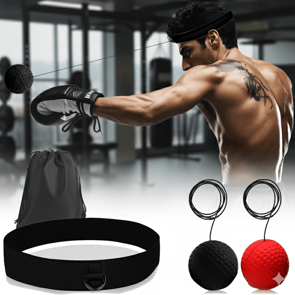 PunchPro Reflex Ball | Boxing Reflex Trainer for Speed and Coordination 1