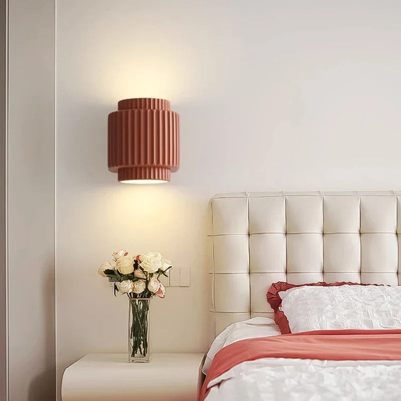 PureBeam – Scandinavian Wall Lamp with Striped Design 0