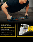 QuadroPress | Push-Up Training Device for Upper Body Strength and Posture Support 1
