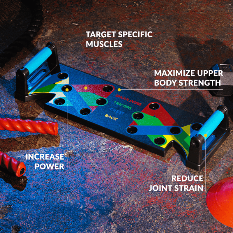 QuadroPress | Push-Up Training Device for Upper Body Strength and Posture Support 2