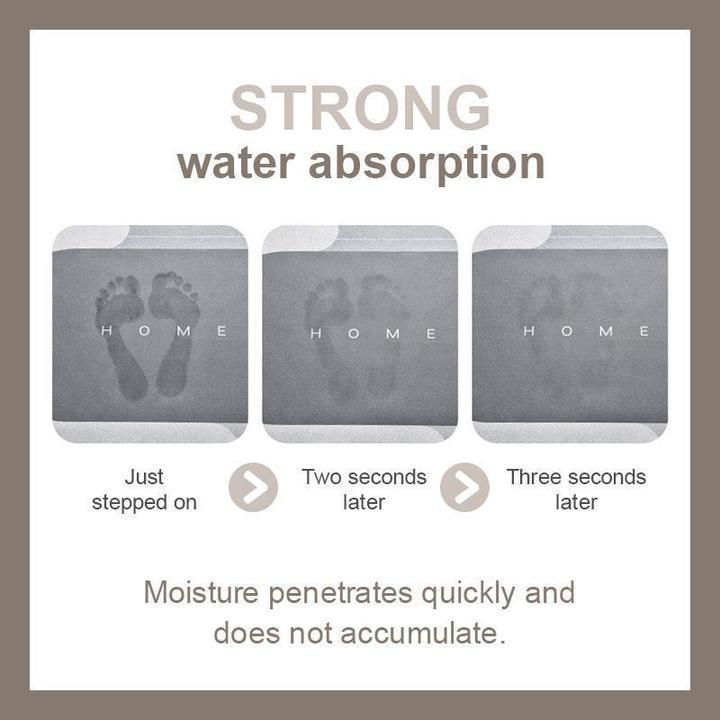 Quick -drying, super absorbing bathing mat - aquacomfort 2