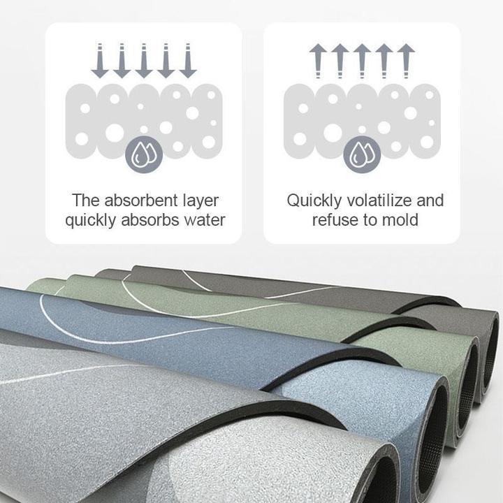 Quick -drying, super absorbing bathing mat - aquacomfort 3