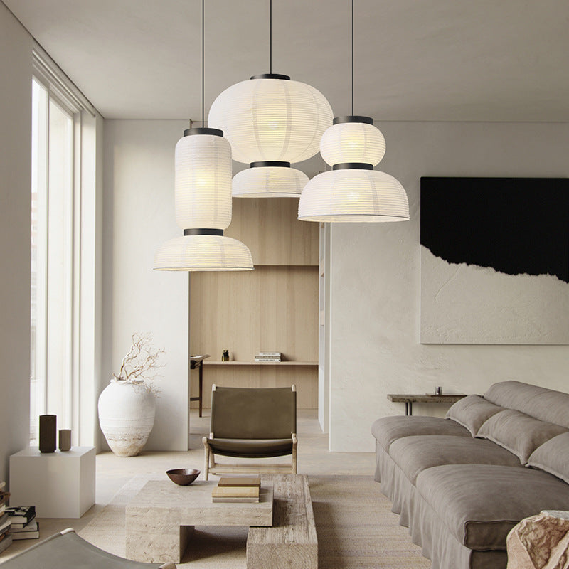 QuietGlow | Modern Japanese Wabi Sabi Pendant Lamp 1
