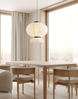 QuietGlow | Modern Japanese Wabi Sabi Pendant Lamp 5