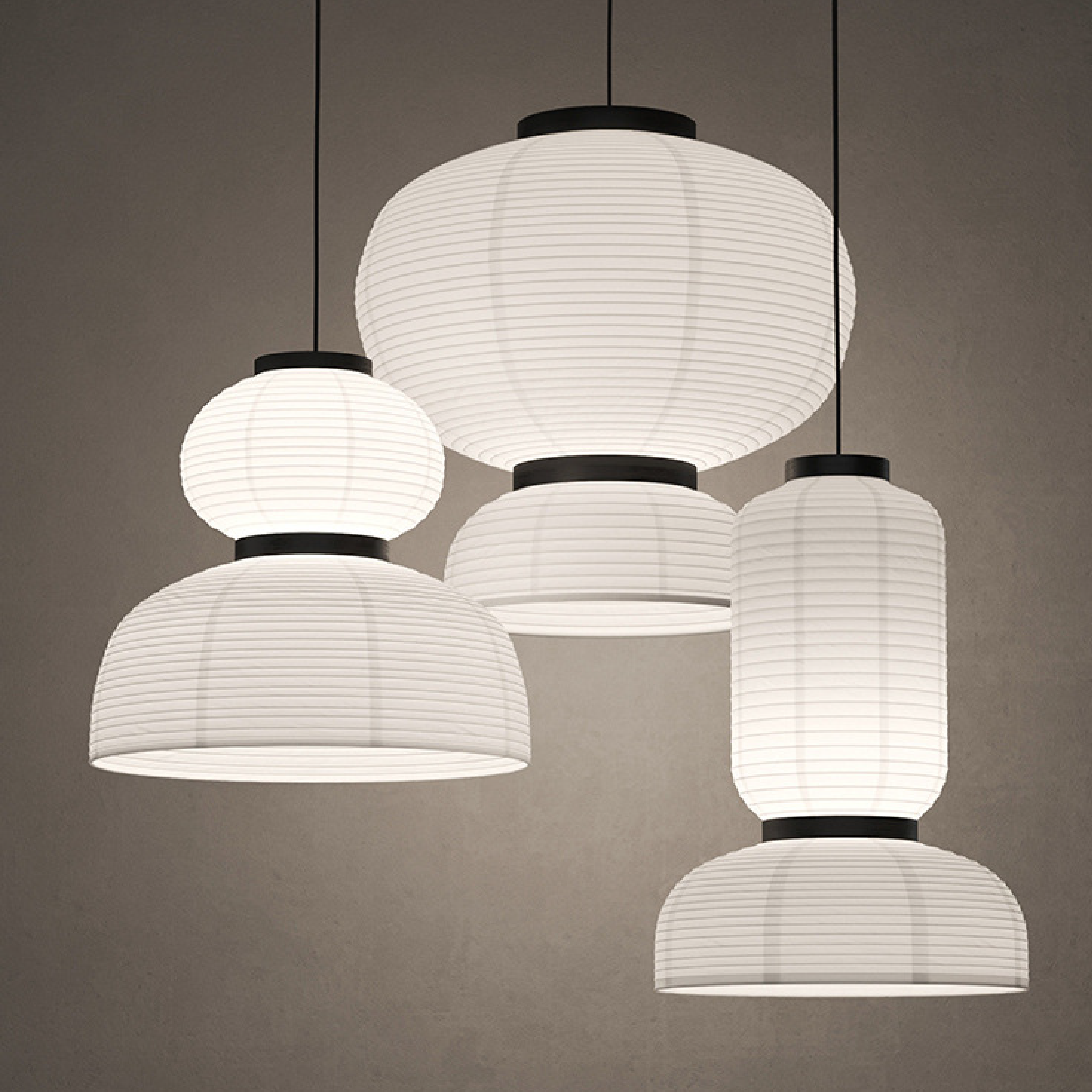 QuietGlow | Modern Japanese Wabi Sabi Pendant Lamp 7