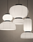 QuietGlow | Modern Japanese Wabi Sabi Pendant Lamp 7