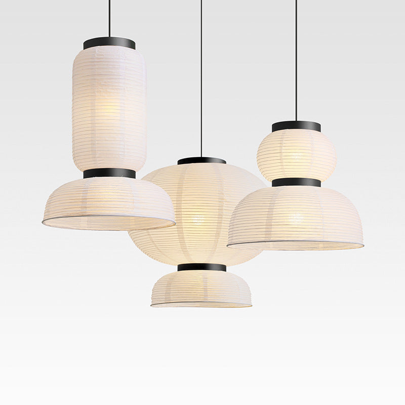 QuietGlow | Modern Japanese Wabi Sabi Pendant Lamp 8