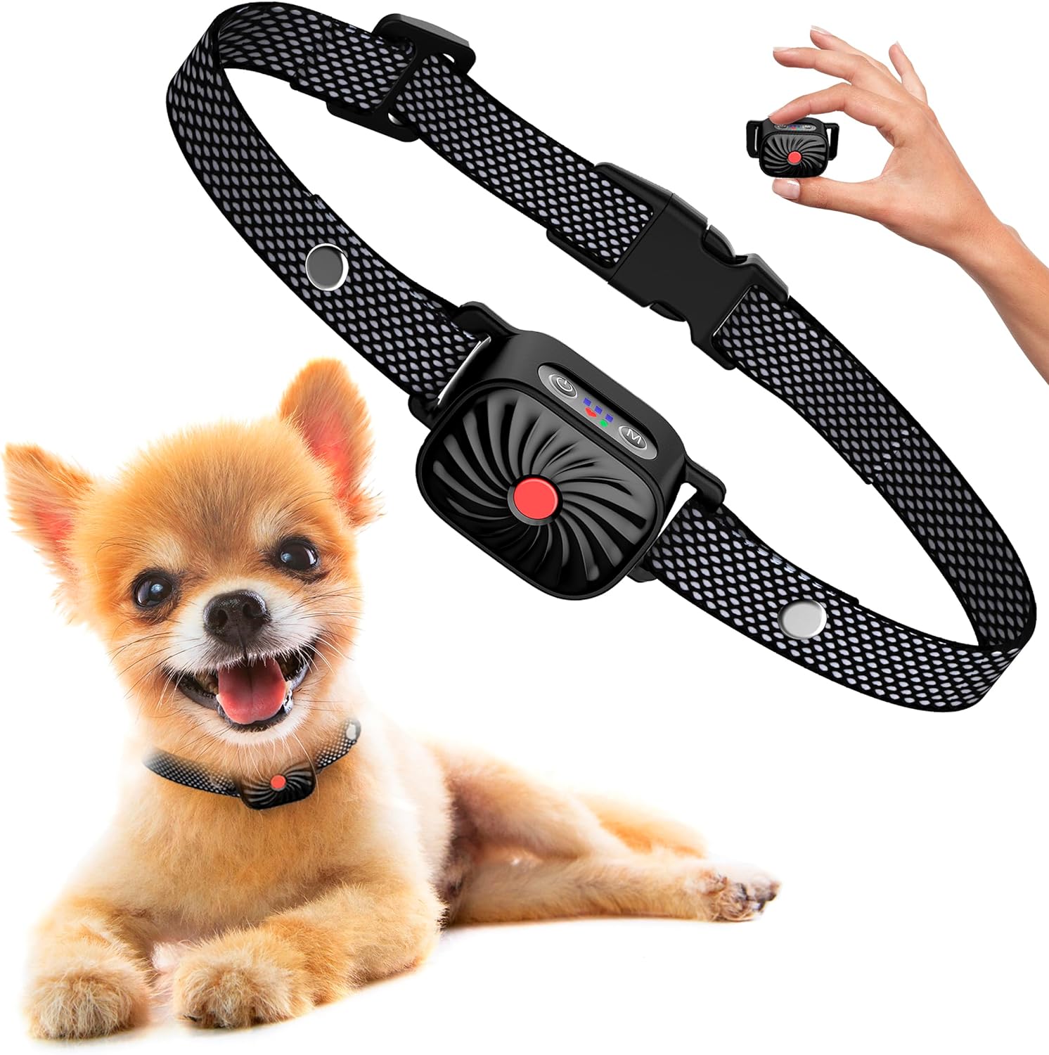 Quietpaw - Adjustable Anti Bark Collar for Dogs - Humane Bark Control Device 0