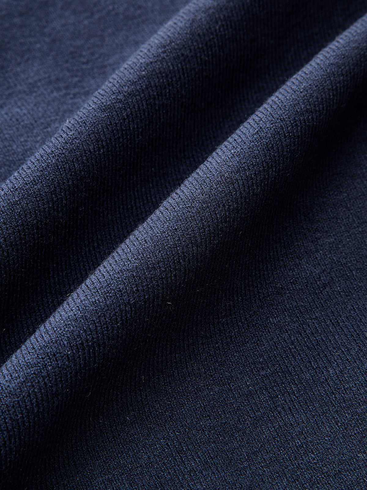 Racy | Sailor Collar Denim Trim Knit Outerwear 4