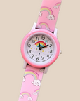Rainbow Kids' Watch with Silicone Band - Cheerful and Durable Timepiece for Kids! 1