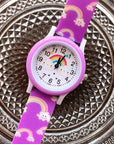 Rainbow Kids' Watch with Silicone Band - Cheerful and Durable Timepiece for Kids! 4
