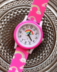 Rainbow Kids' Watch with Silicone Band - Cheerful and Durable Timepiece for Kids! 7
