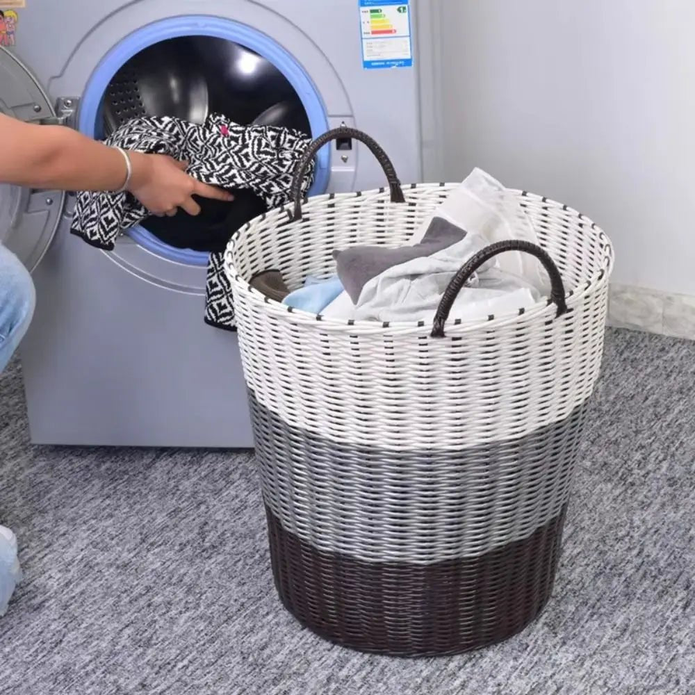 RattanNest | Stylish Versatile Foldable Storage Basket for Organization 4