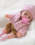 Realistic Silicone Baby Doll – Soft Body Interactive Toy for Toddlers and Children 0