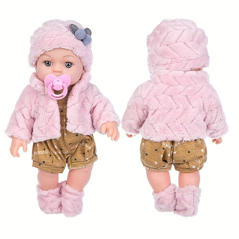 Realistic Silicone Baby Doll – Soft Body Interactive Toy for Toddlers and Children 1