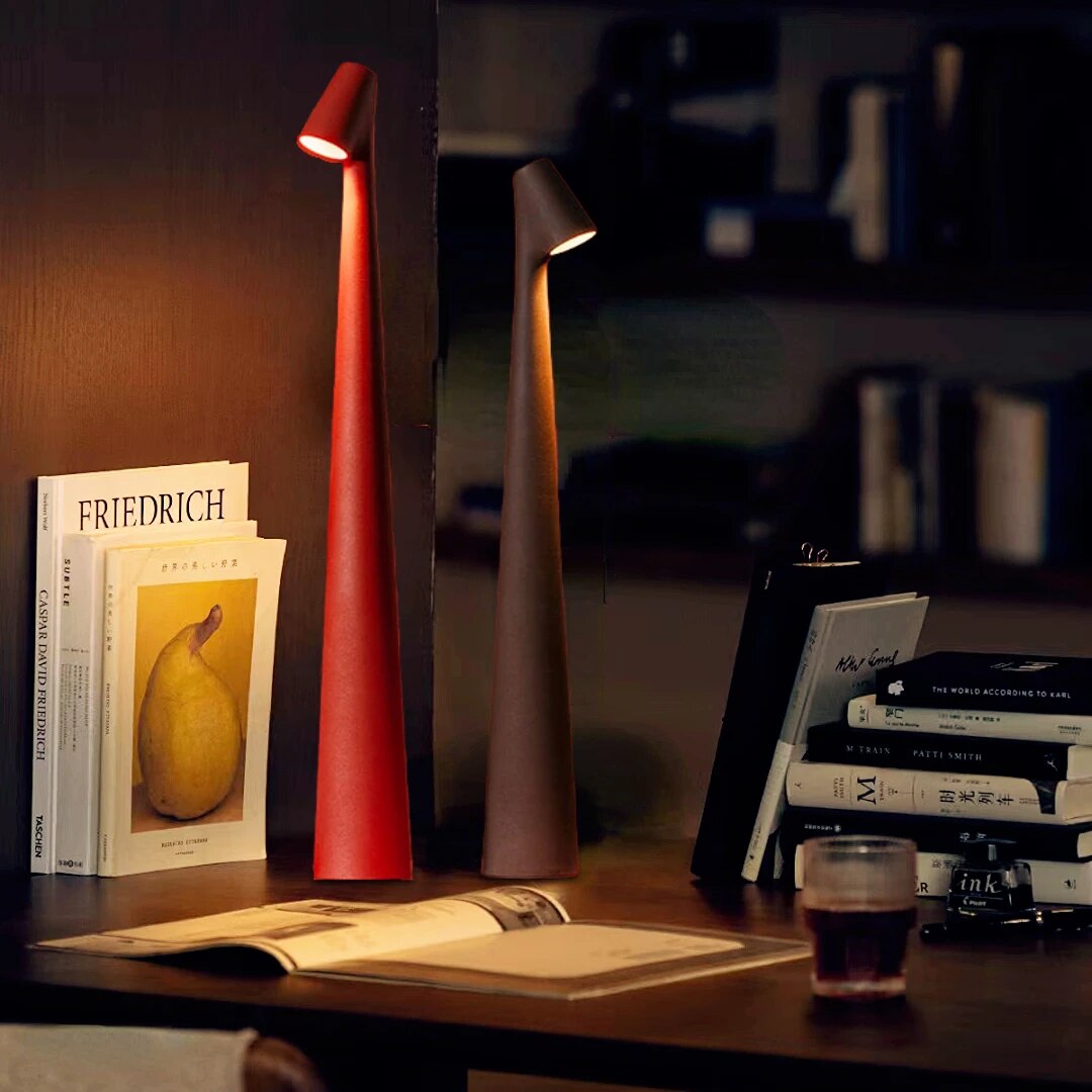 Rechargeable Cordless LED Table Lamp with Adjustable Brightness – Modern Design for Bedroom or Desk Use 3