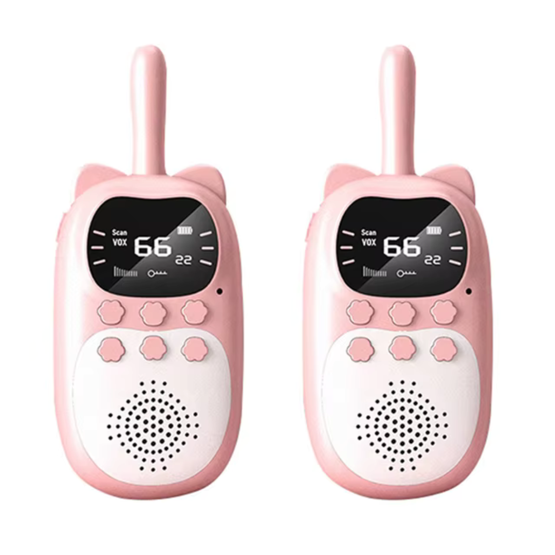 Rechargeable Walkie Talkies for Kids – 3 km Range, Durable Design, Fun Colors 1