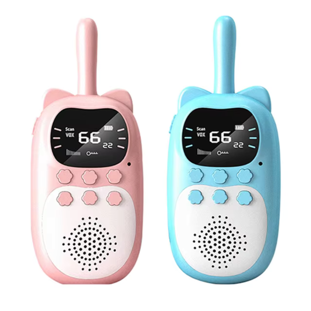 Rechargeable Walkie Talkies for Kids – 3 km Range, Durable Design, Fun Colors 2