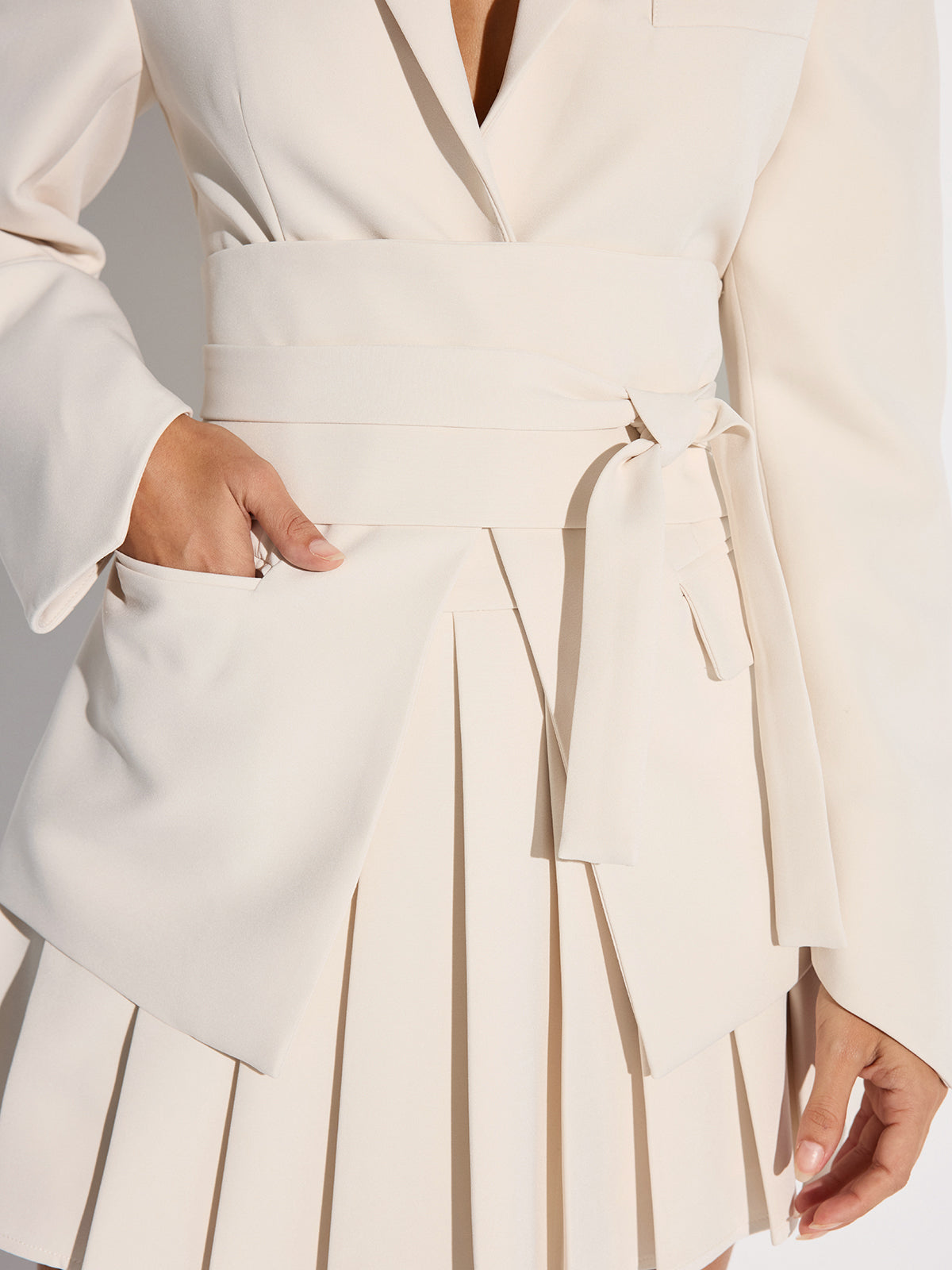 Reese | Belted Cinched Waist Blazer 5