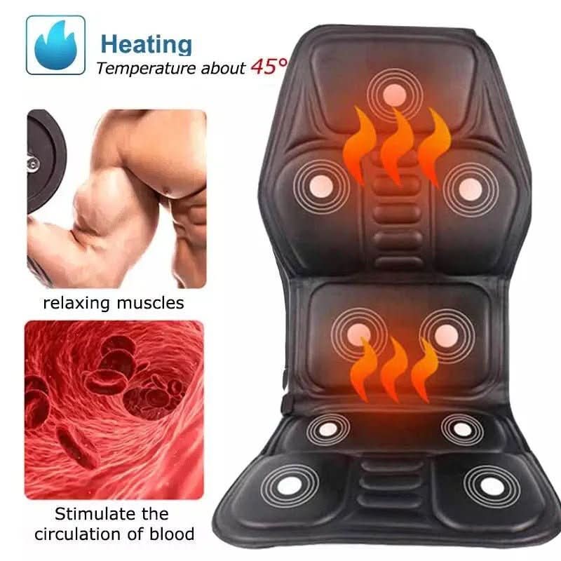RelaxCushion | Electric Back Massage Cushion with Soothing Heat Therapy 5