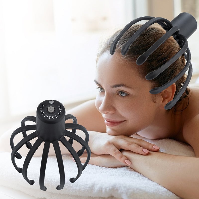 Relaxopus | Octopus Head Massager for Stress Relief & Scalp Stimulation 3