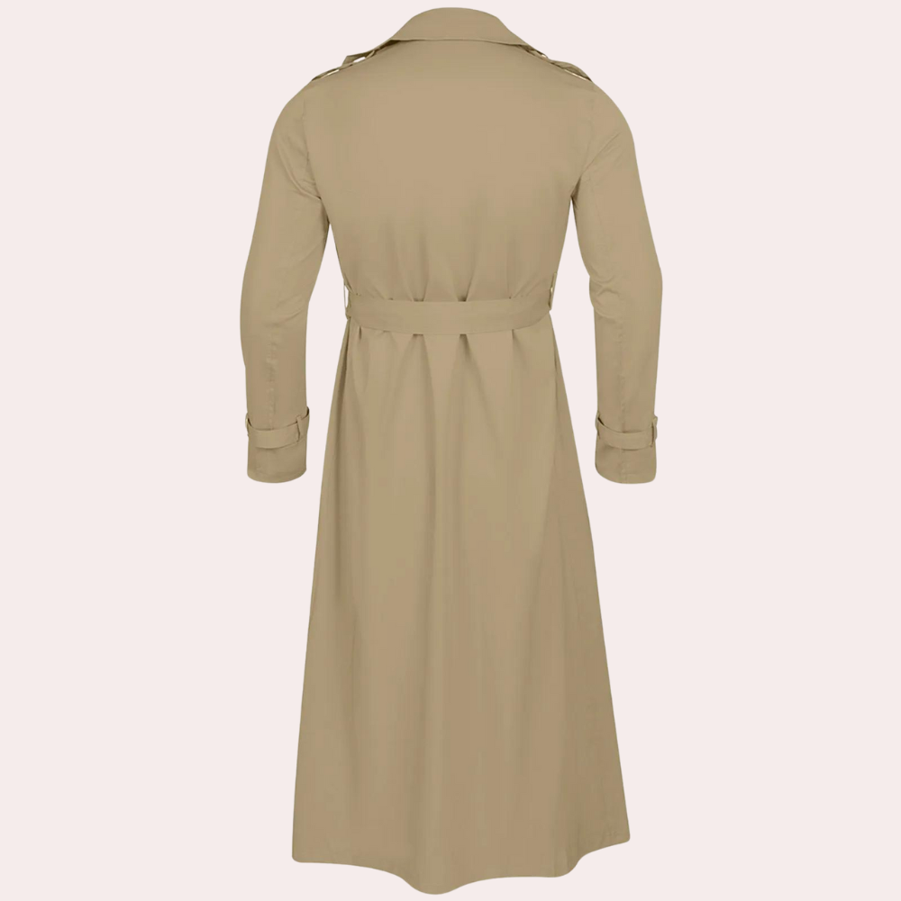 Rens | Water-Resistant Trench Coat for Men with Longline Silhouette 2