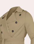 Rens | Water-Resistant Trench Coat for Men with Longline Silhouette 3