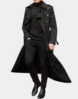 Rens | Water-Resistant Trench Coat for Men with Longline Silhouette 6
