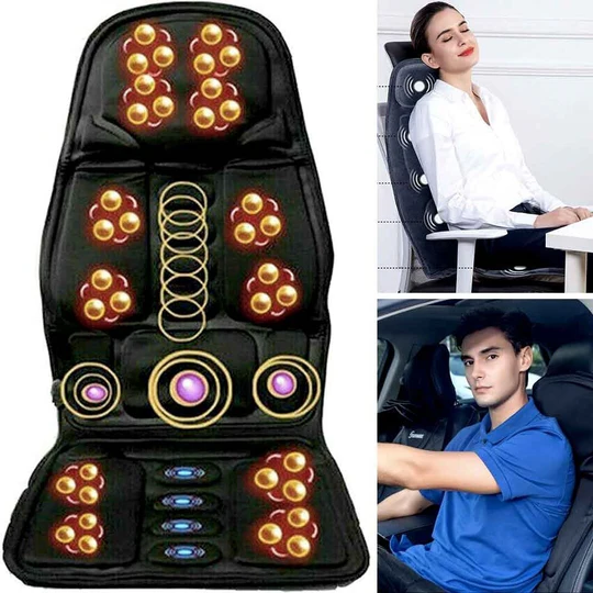 Revitaluxe | Premium Heated Massage Cushion for Car and Chair Relaxation 1