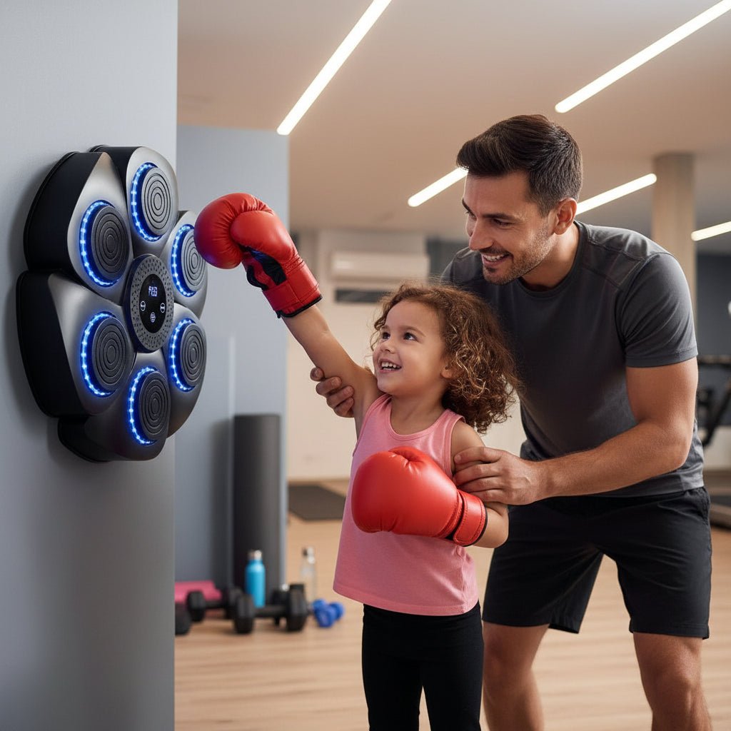 RhythmBox | Dynamic Interactive Smart Boxing Machine with Music & Lights 2